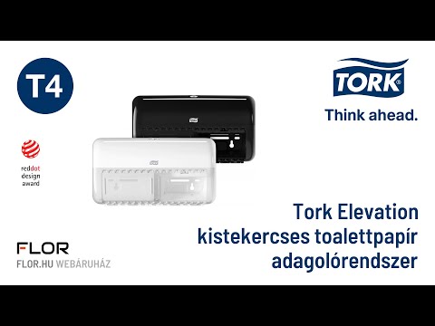 Termékbemutató videó - Tork kistekercses toalettpapír, fehér, 2 réteg, 48 m, 30 tek./karton, T4