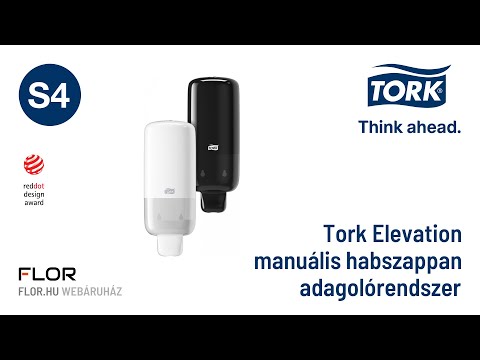 Termékbemutató videó - Tork habszappan, kézkímélő, 1000 ml, fehér
