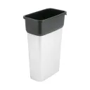 Vileda Geo hulladékgyűjtő, 70 l, ezüst-fekete