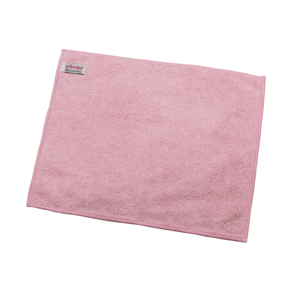 Vileda MicroTuff Base kendő, mikroszálas, 36×36cm, piros
