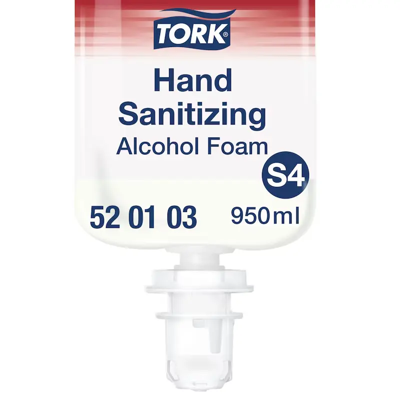 Tork folyékony szappan, fertőtlenítő, 1000 ml, átlátszó
