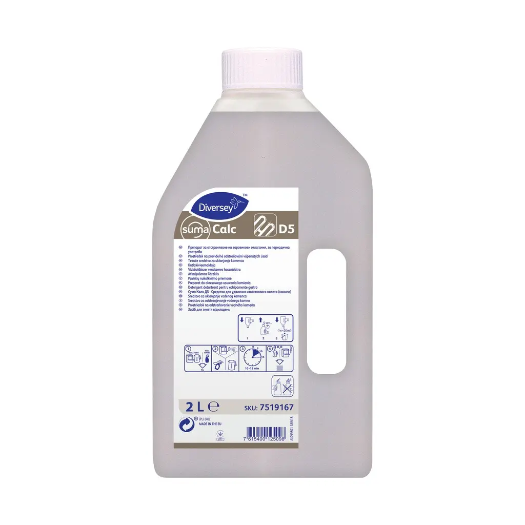 Suma Calc D5, Diversey, 2 l, konyhai tisztítószer, vízkőoldó