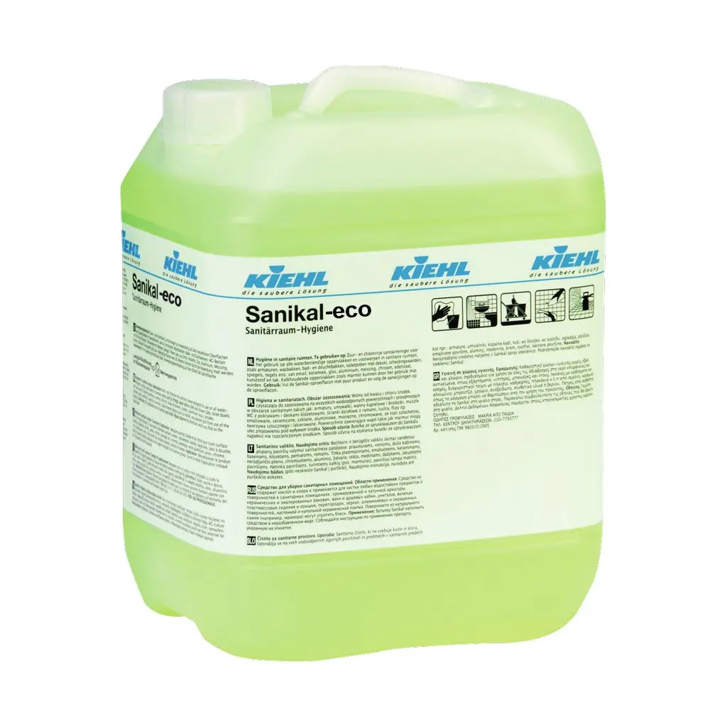 Sanikal-Eco Kiehl, 10 l, szanitertisztító, savmentes