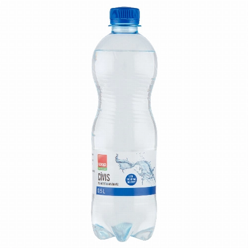 Friss Cívis szénsavas ásványvíz 0,5L, 12 db/zsugor, betétdíjas